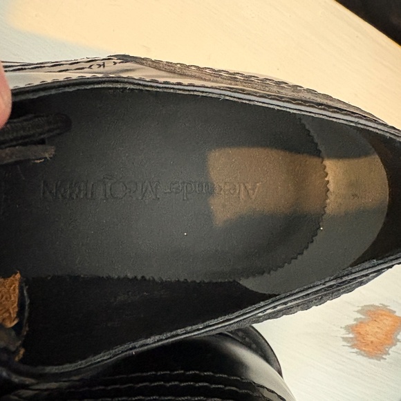 Alexander McQueen Mens Derby Boots main image 5